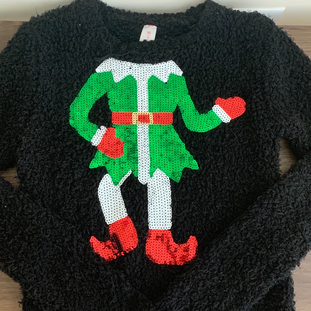 Fuzzy Christmas Sweater